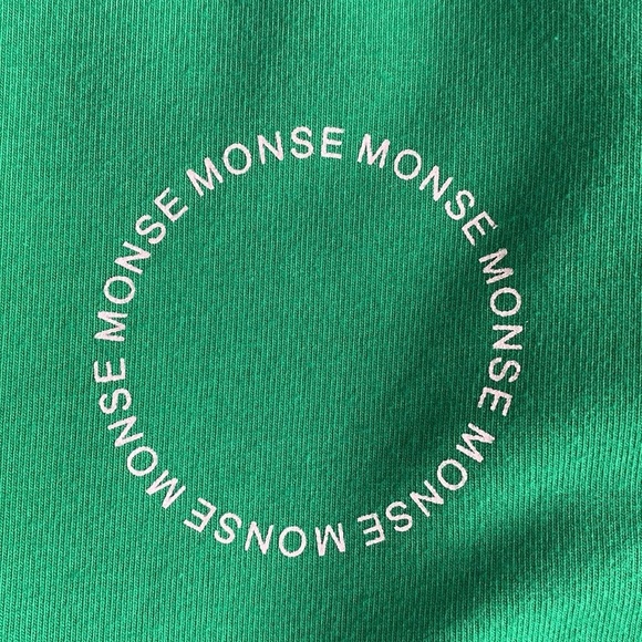 Monse Raglan Sleeve‎ Snap Sweatshirt - Picture 5 of 8